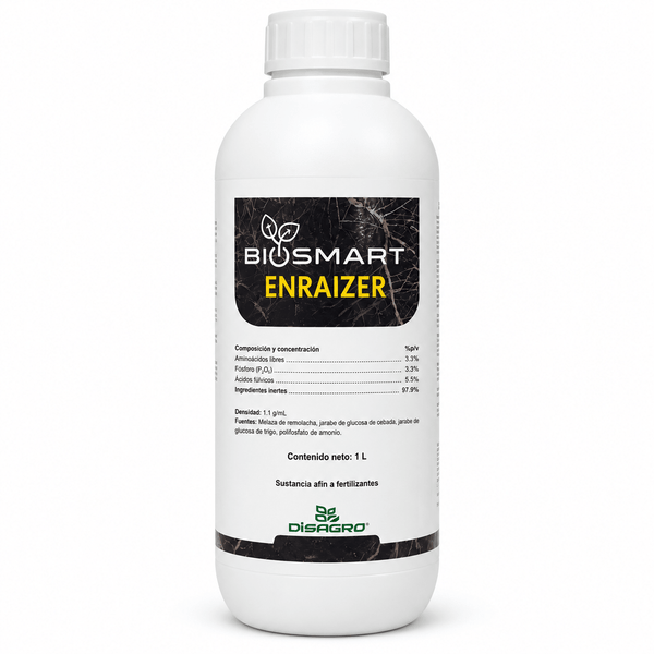 Biosmart Enraizer, estimulante líquido de raíces para aplicar por riego