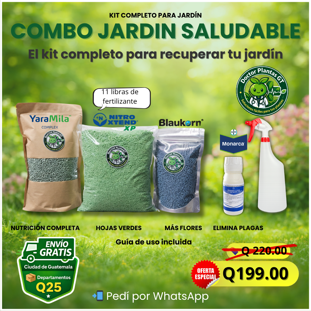 Combo Jardín Saludable – Kit Completo para Plantas | Doctor Plantas - Doctor Plantas GT