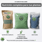 Ejemplo de uso del Combo Jardín Saludable: plantas sanas y nutridas