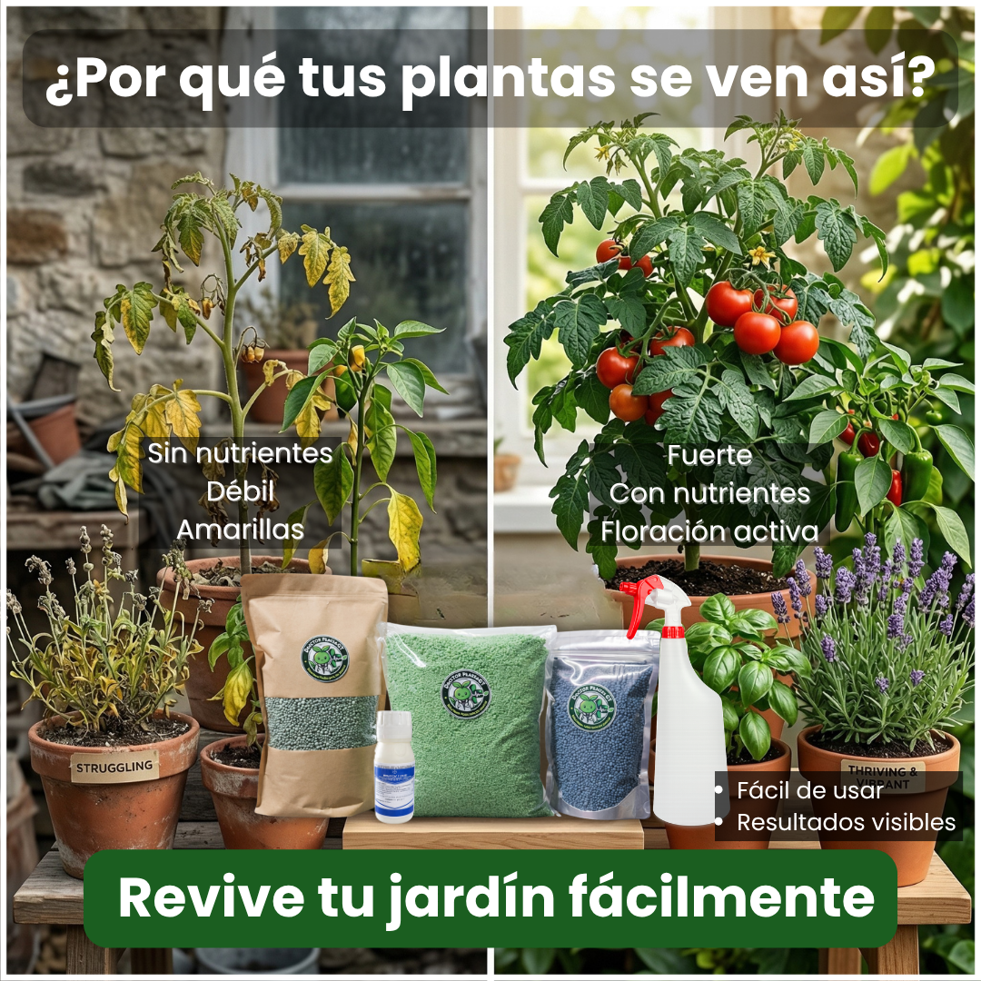 Combo Jardín Saludable – Kit Completo para Plantas | Doctor Plantas - Doctor Plantas GT