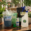 Combo Jardín Saludable 11 lb: fertilizantes, insecticida, atomizador y guía