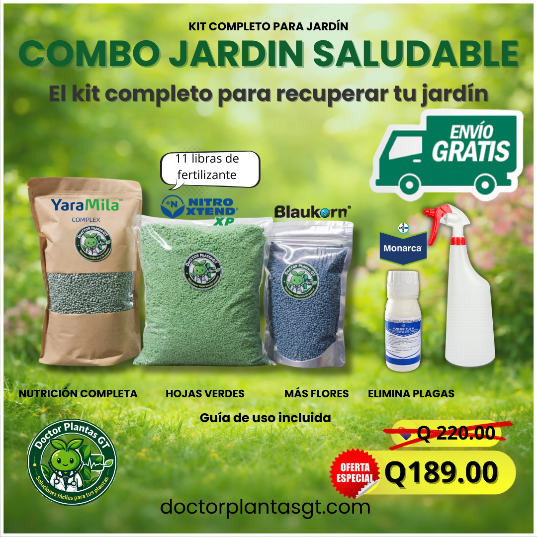 Combo Jardín Saludable – Kit Completo para Plantas | Doctor Plantas - Doctor Plantas GT
