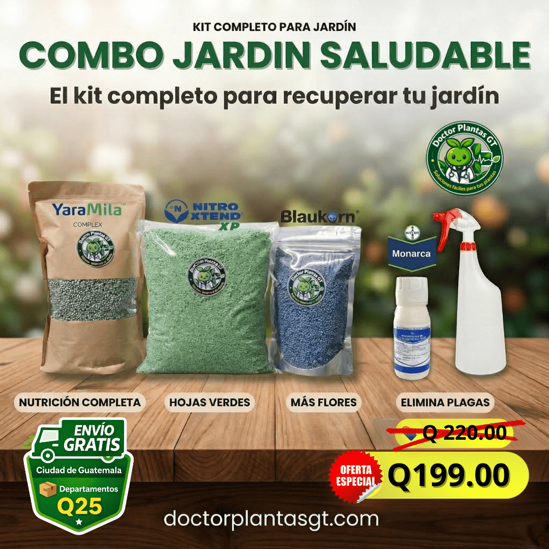 Combo Jardín Saludable – Kit Completo para Plantas | Doctor Plantas - Doctor Plantas GT