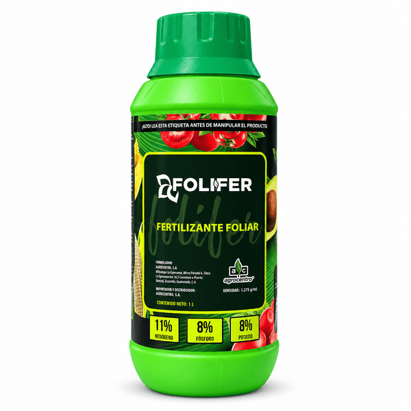 Folifer 11-8-8, fertilizante foliar líquido con 11 nutrientes