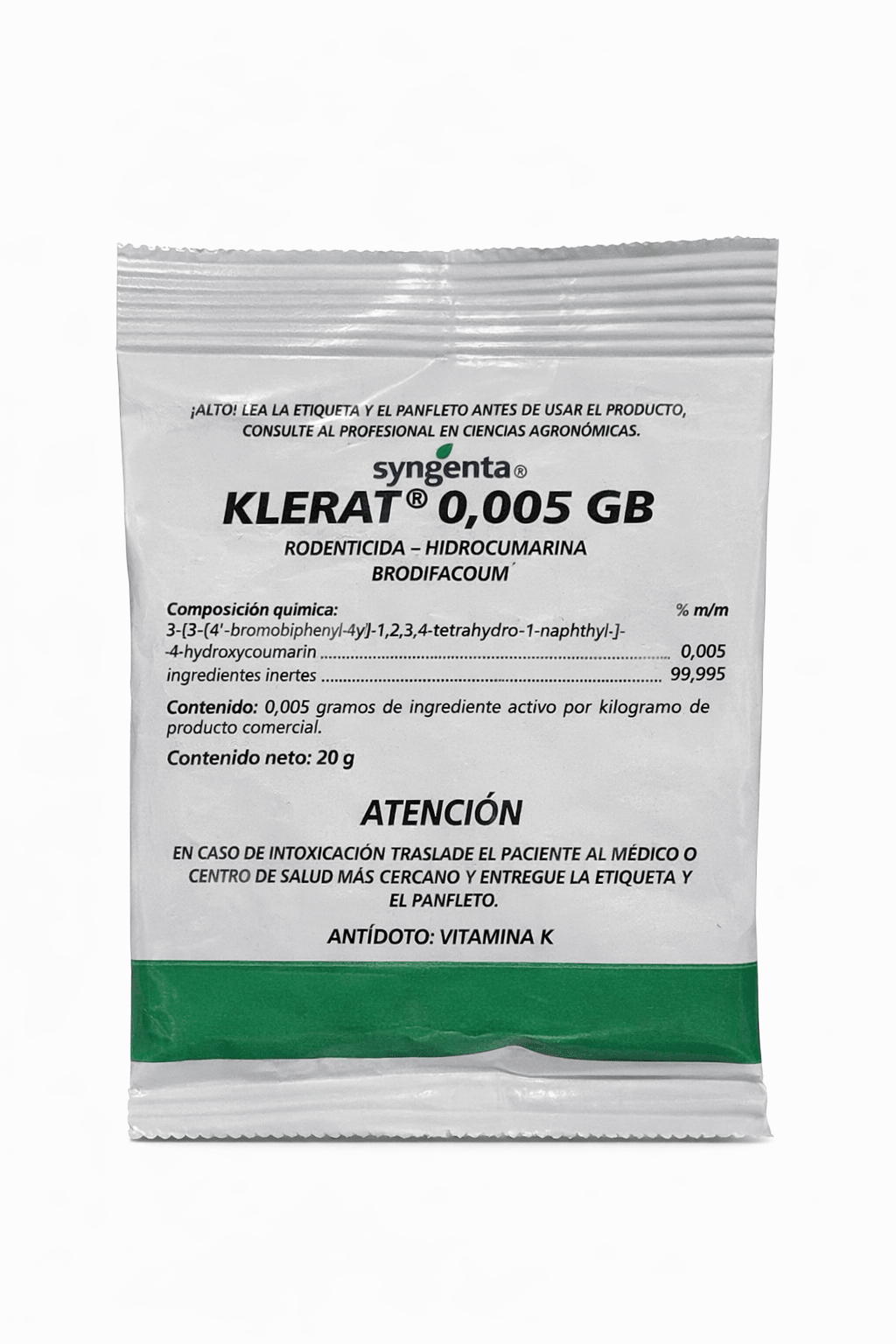 🐭 Klerat® 0.005 GB – Solución eficaz contra ratas y ratones - Doctor Plantas GT
