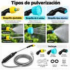Pulverizador Eléctrico Recargable con Manguera y Lanza Telescópica - Doctor Plantas GT