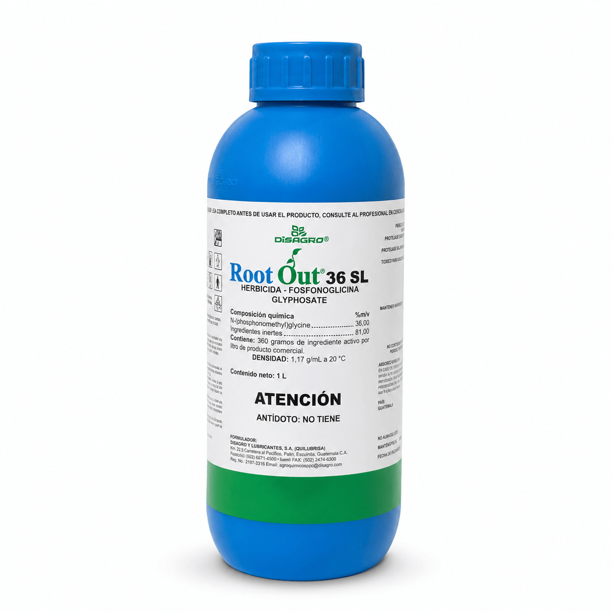 Root Out 36 SL – Herbicida Glifosato - Doctor Plantas GT
