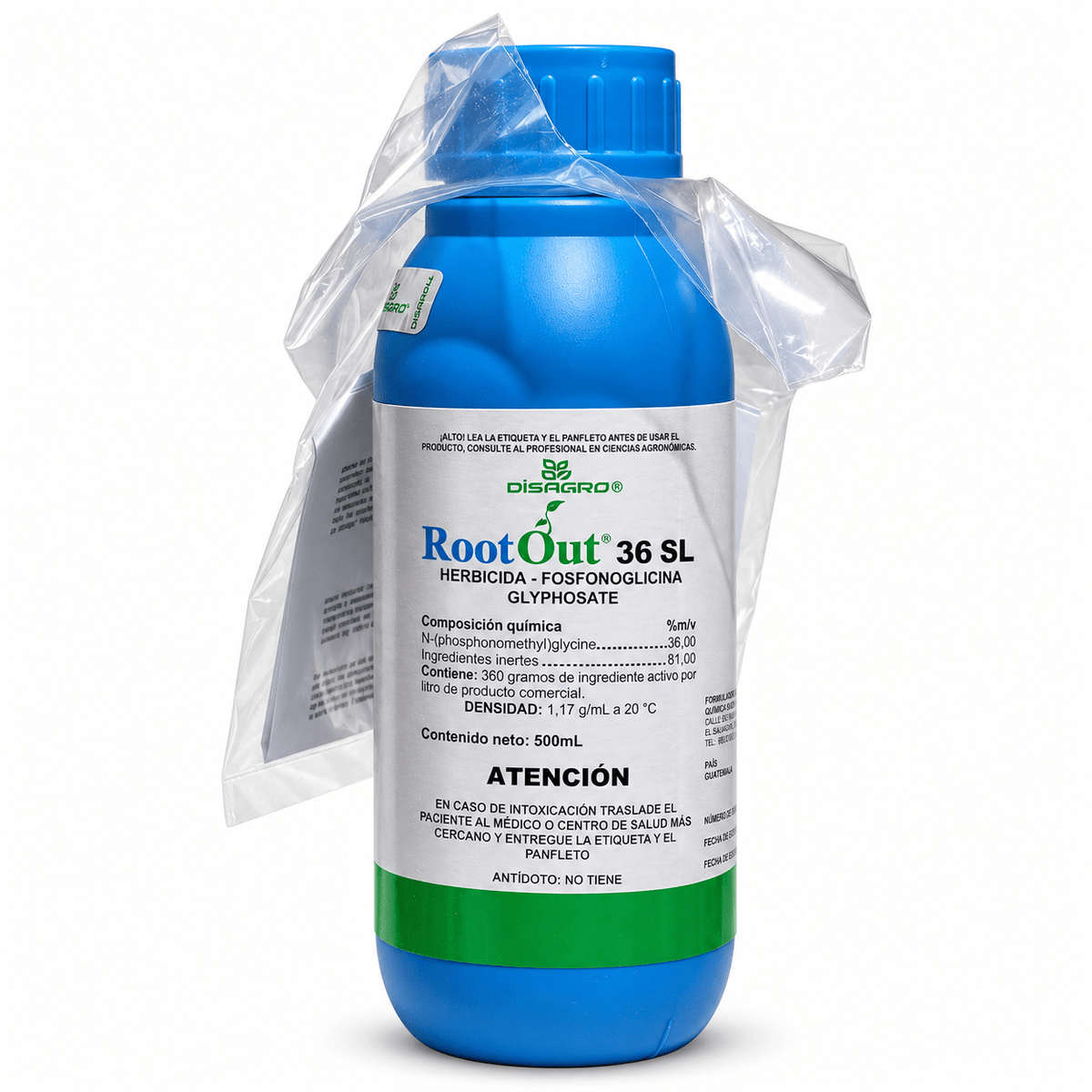 Root Out 36 SL – Herbicida Glifosato - Doctor Plantas GT