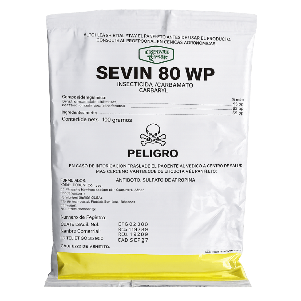 Insecticida Sevin Sevin 80 WP Insecticida Gusanos y Orugas | Doctor Plantas GT