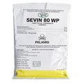 Sevin 80 WP, insecticida en polvo para gusanos, orugas y escarabajos
