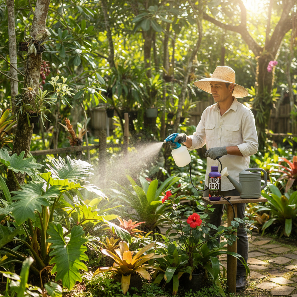 🌿 ULTRAFERT® – Fertilizante Foliar con Macro y Micronutrientes - Doctor Plantas GT